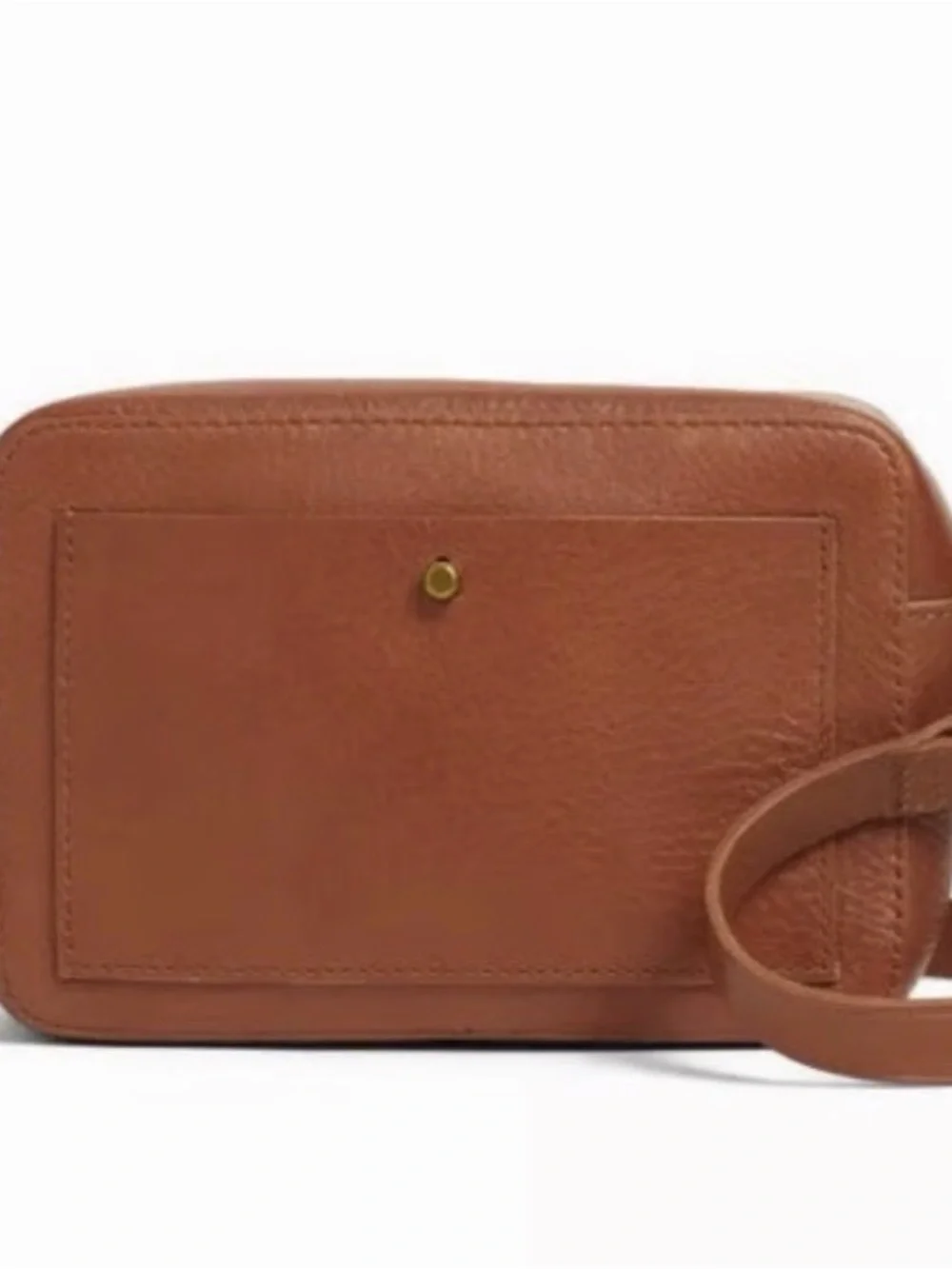 Madewell The Transport Camera Crossbody Leather Bag